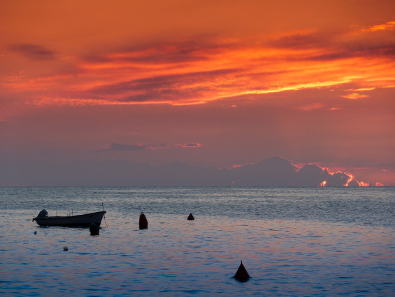 Sunset in croatia. Mali Losinj. ● 196 mm ● 1/80 Sek. bei ƒ / 4,5 ● ISO 125