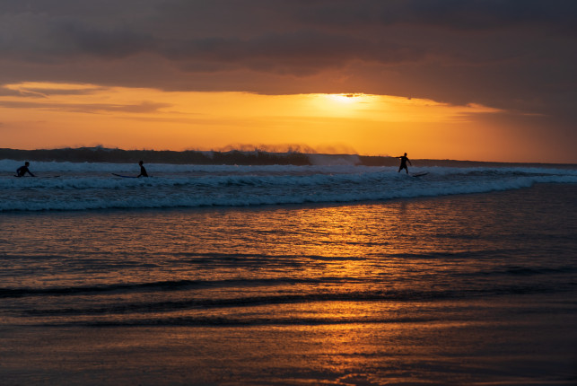 Seminyak Beach.