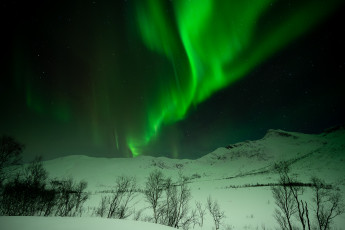 In den Bergen vor Tromsoe
