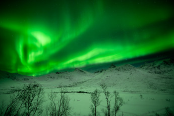 In den Bergen vor Tromsoe