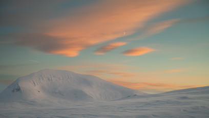 Sanftes Licht am Fjellheisen
