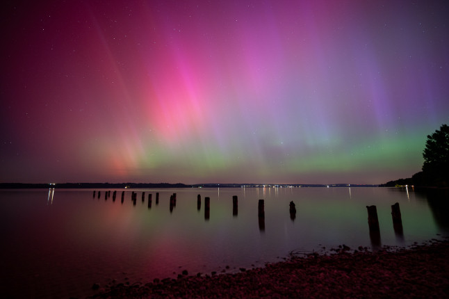 Blick vom Ostufer über den Starnberger See