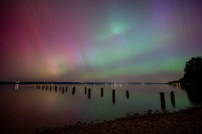 Blick vom Ostufer über den Starnberger See
