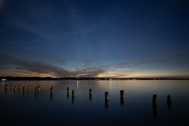 Blick vom Ostufer über den Starnberger See