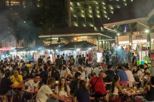 Nachtaufnahme, Nightphotography, Singapore, Sinpapur