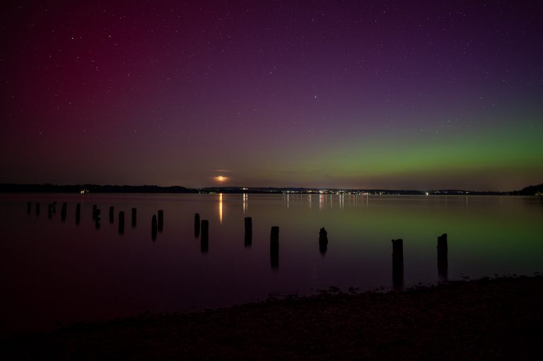 Polarlicht am Starnberger See